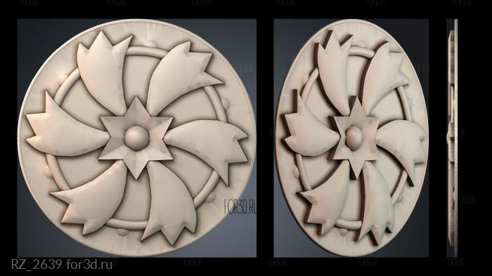 RZ_2639 3d stl for CNC