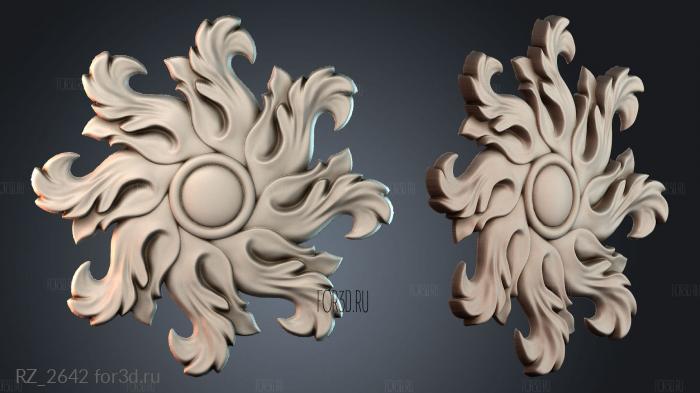 RZ_2642 3d stl модель для ЧПУ