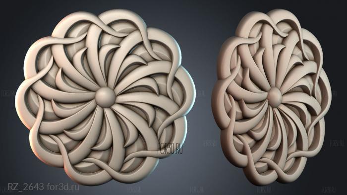 RZ_2643 3d stl модель для ЧПУ