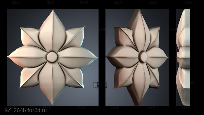 RZ_2648 3d stl модель для ЧПУ