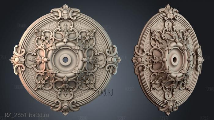 RZ_2651 3d stl модель для ЧПУ
