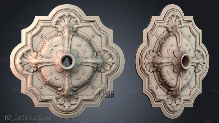 RZ_2658 3d stl модель для ЧПУ