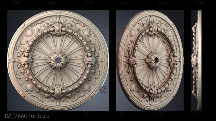 RZ_2660 3d stl for CNC