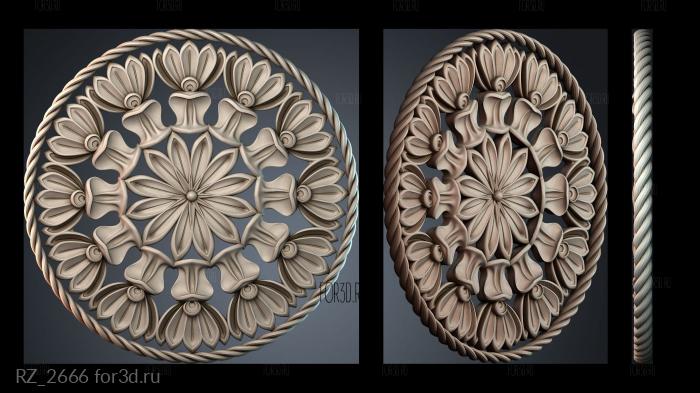 RZ_2666 3d stl for CNC