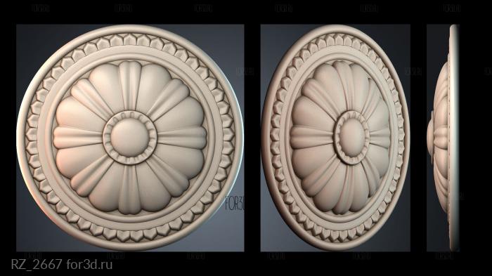 RZ_2667 3d stl for CNC