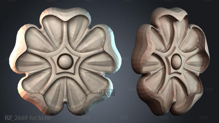 RZ_2669 3d stl for CNC