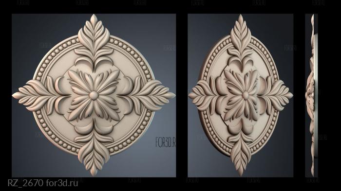 RZ_2670 3d stl модель для ЧПУ