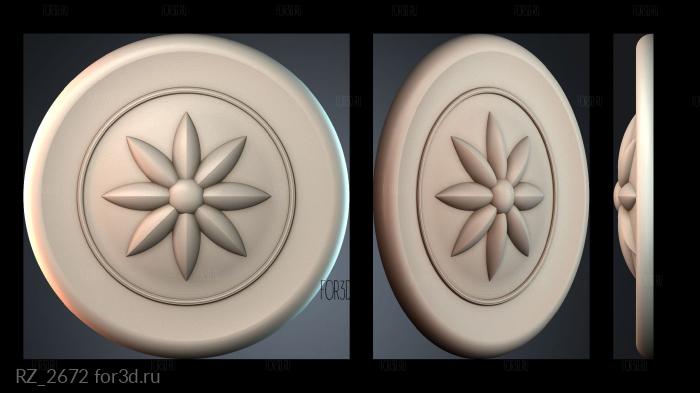 RZ_2672 3d stl модель для ЧПУ