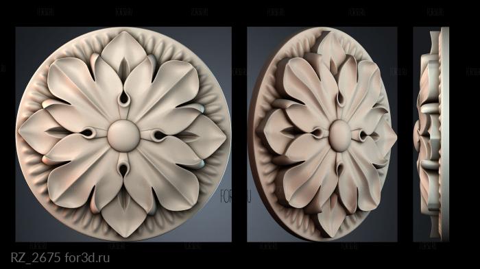 RZ_2675 3d stl for CNC