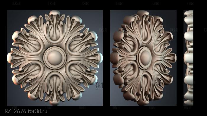 RZ_2676 3d stl модель для ЧПУ