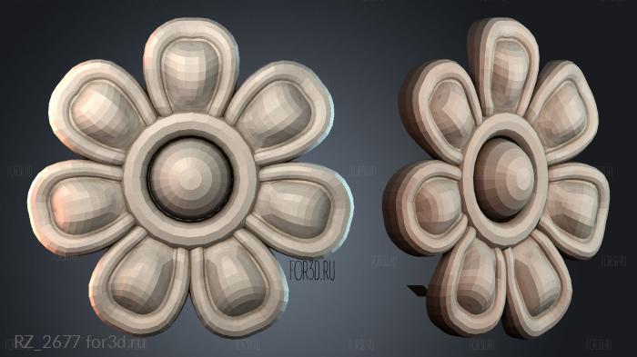 RZ_2677 3d stl модель для ЧПУ