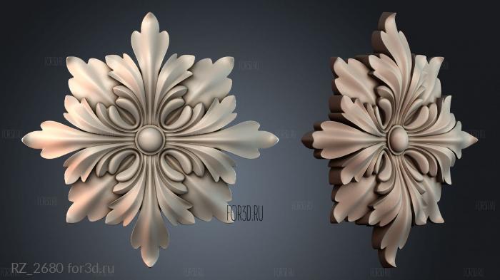 RZ_2680 3d stl модель для ЧПУ