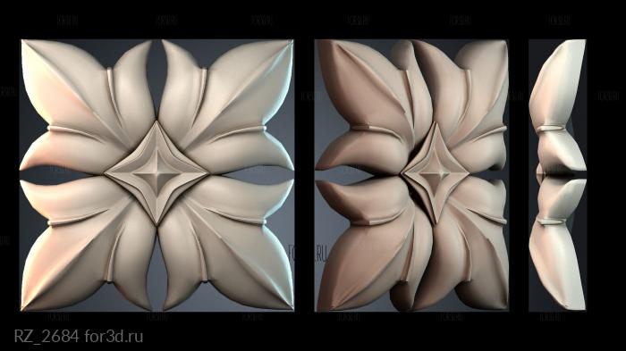 RZ_2684 3d stl for CNC