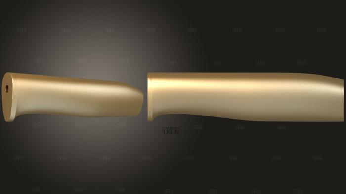 Рукоятка ножа 3d stl модель для ЧПУ