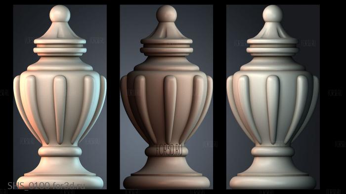 SHS_0100 3d stl модель для ЧПУ