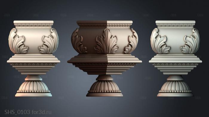 SHS_0103 3d stl модель для ЧПУ