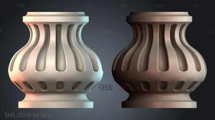 SHS_0108 3d stl for CNC