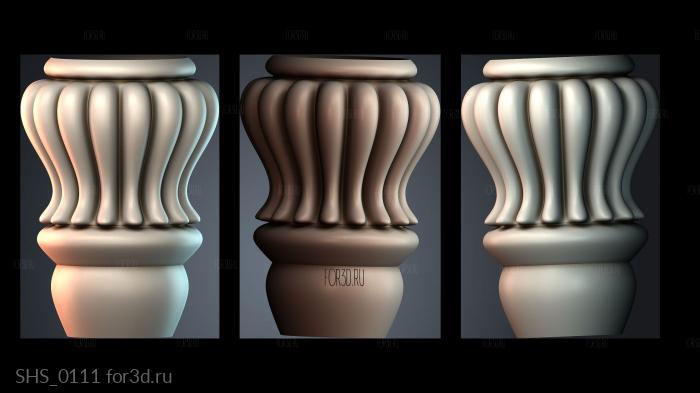 SHS_0111 3d stl for CNC