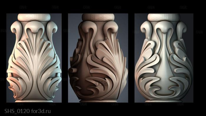 SHS_0120 3d stl модель для ЧПУ