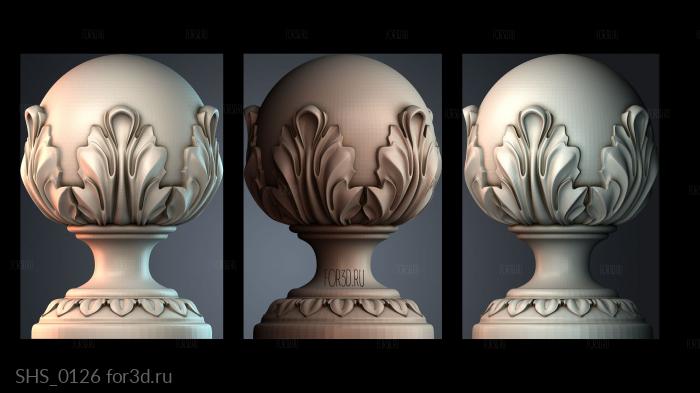 SHS_0126 3d stl модель для ЧПУ