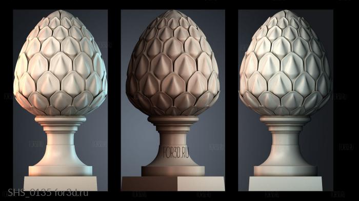 SHS_0135 3d stl for CNC