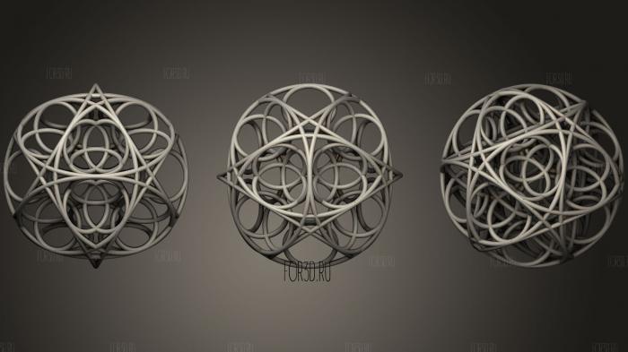 Berendhedron Female 3d stl модель для ЧПУ