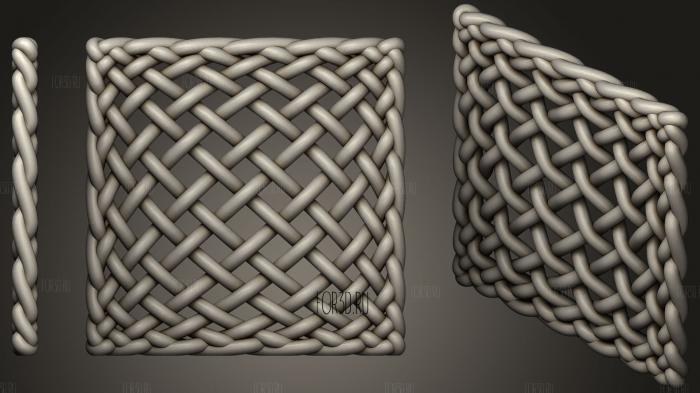 Lissajous Celtic Knots stl model for CNC