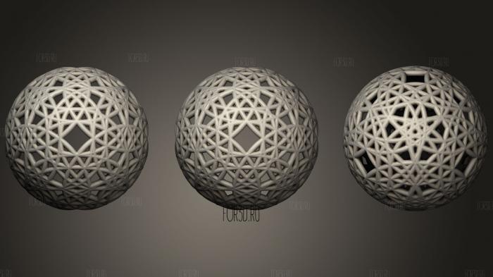 Seed Of Life Ball Matter Growth Water Life stl model for CNC