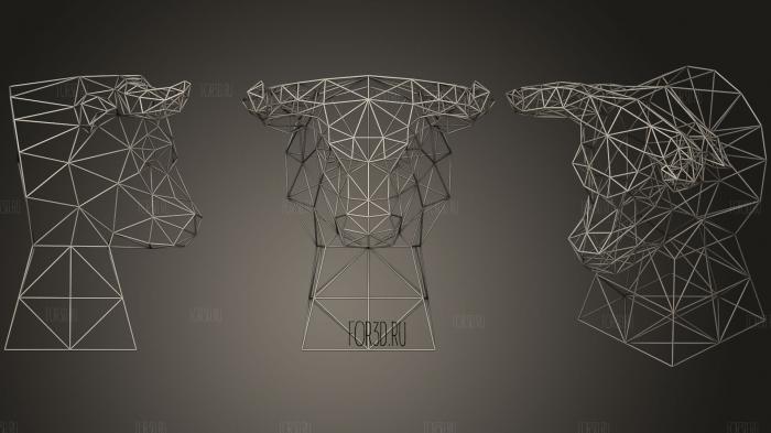 Taurus Geodesica Wireframe stl model for CNC