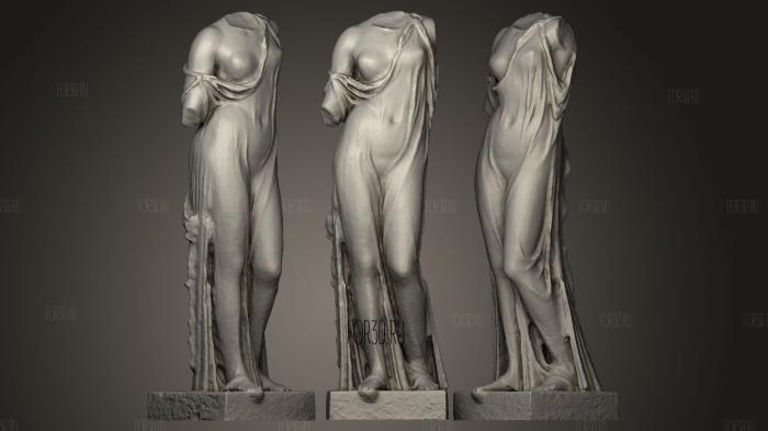 Aphrodite Charis from the Palatine stl model for CNC