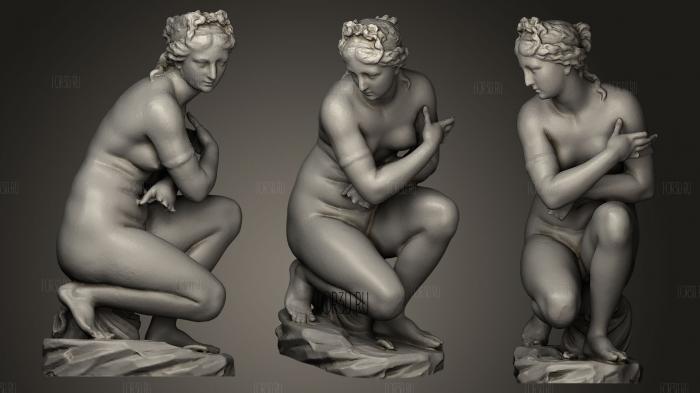 Aphrodite Crouching 3 3d stl модель для ЧПУ