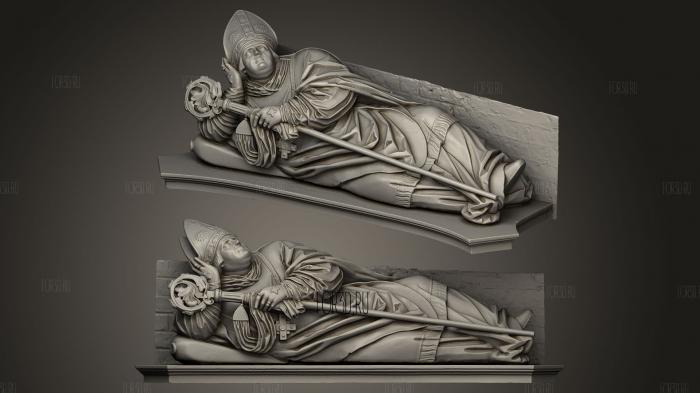 tomb of bishop Johann V Thurzo 3d stl модель для ЧПУ