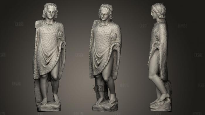 Alexander the Great without hands stl model for CNC