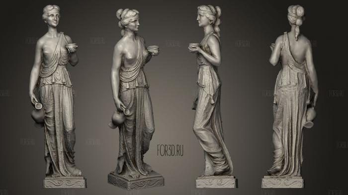 Statue of woman possibly Venus Aphrodite stl model for CNC