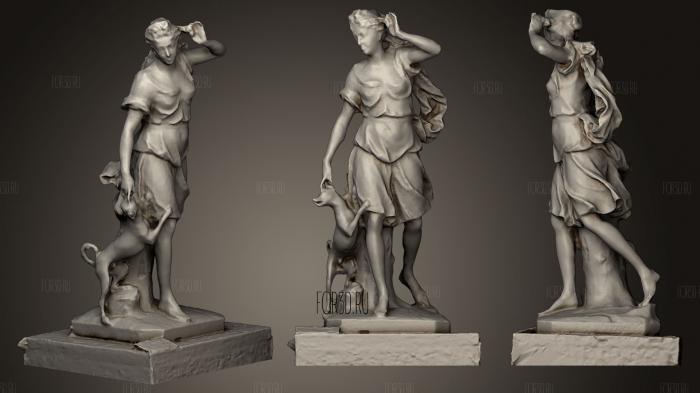 Marie Adelaide de Savoye Le Louvre stl model for CNC