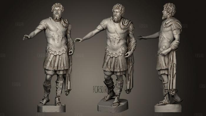 Septimius Severus 3d stl модель для ЧПУ