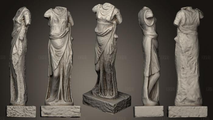 Statue dpoque romaine Statue roman period stl model for CNC