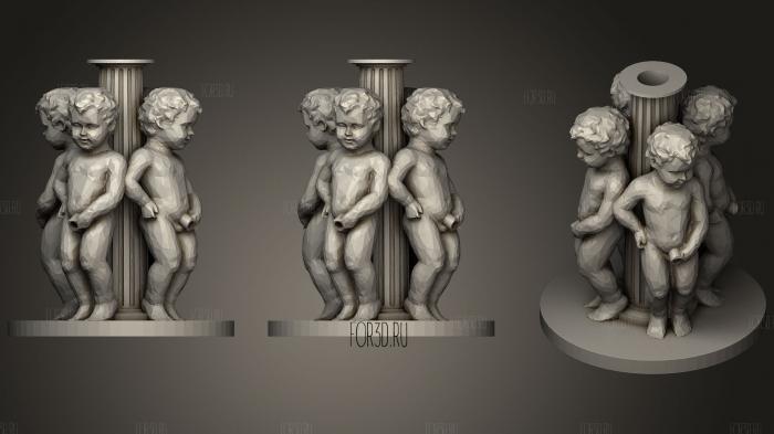 Manneken Pis By Anthonyneppe stl model for CNC