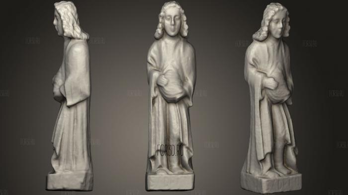 Statue of Saint Adrian 3d stl модель для ЧПУ