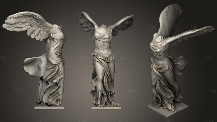 Winged Victory (Nike Of Samothrace) stl model for CNC