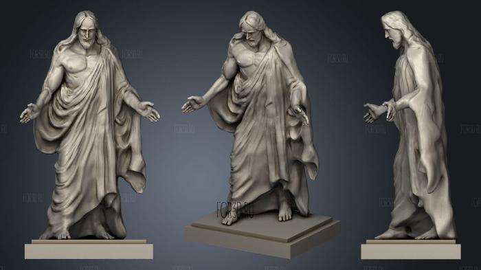 Christus Statue 3d stl модель для ЧПУ