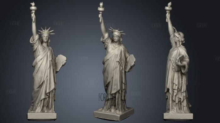 Статуя Свободы 3d stl модель для ЧПУ