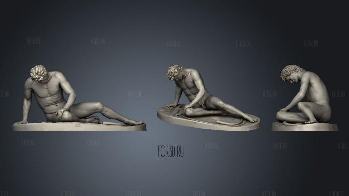 The Dying Gaul Hellenistic period Capitoline Museums Rome 3d stl модель для ЧПУ