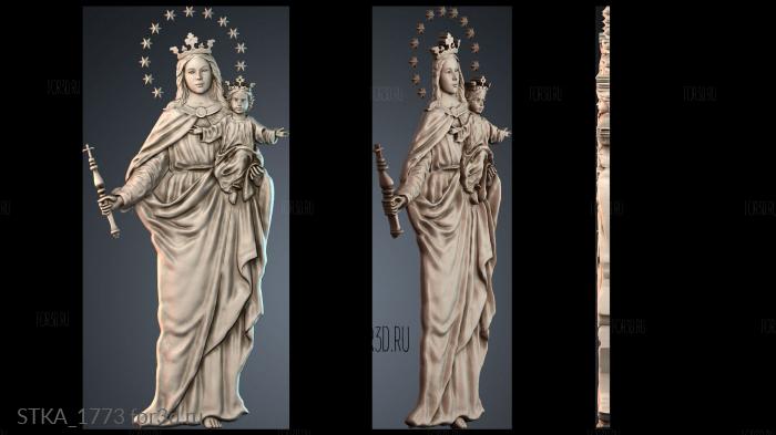 STKA_1773 stl model for CNC