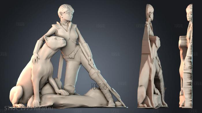 STKA_1775 stl model for CNC