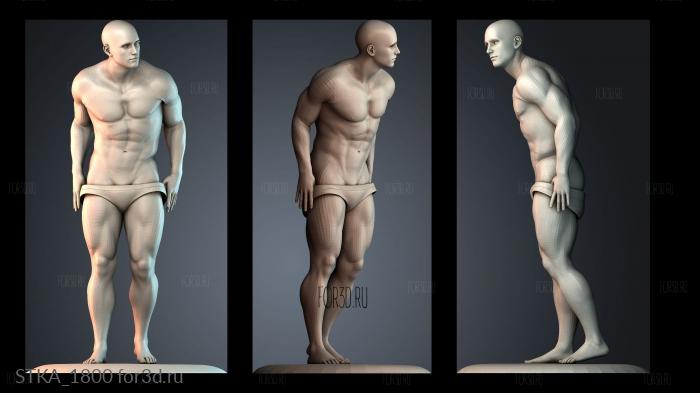 STKA_1800 stl model for CNC