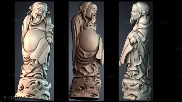 STKA_1812 stl model for CNC