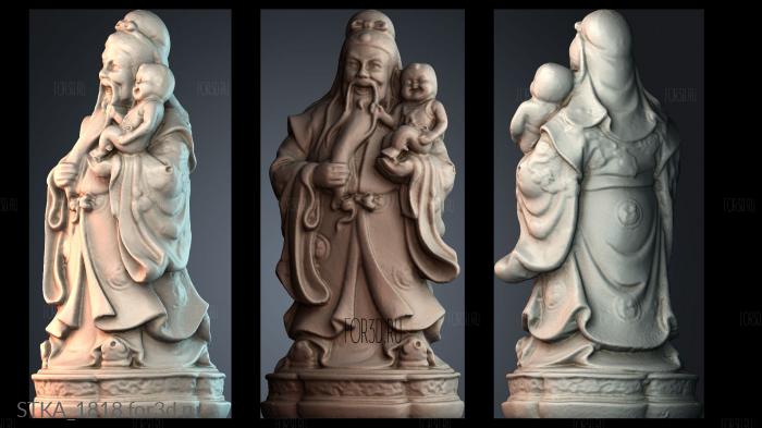 STKA_1818 stl model for CNC