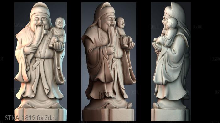 STKA_1819 stl model for CNC