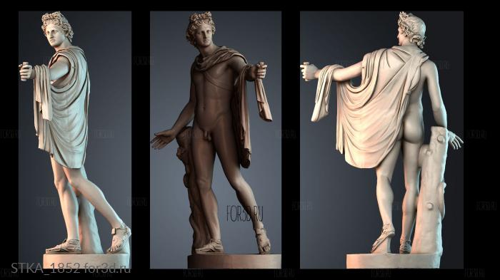 STKA_1852 stl model for CNC